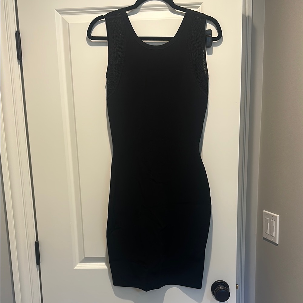 Elegant Black Sleeveless Dress